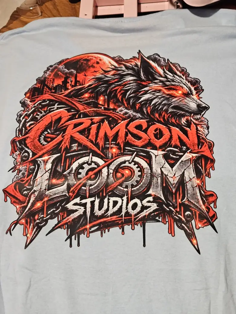 Real heat-pressed CLS shirt: Light · Studio Logo