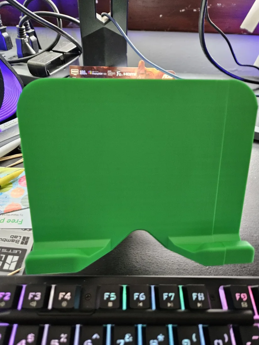 Real green 3D printed prototype
